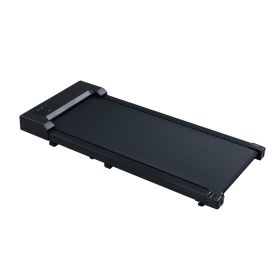 2.5HP Under Desk Treadmill, Portable Walking Pad for Home & Office, Compact Running & Walking Machine with Remote Control, LED Display, Black 2.5HP Under Desk Treadmill, Portable Walking Pad for Home & Office, Compact Running & Walking Machine with Remote Control, LED Display, Black